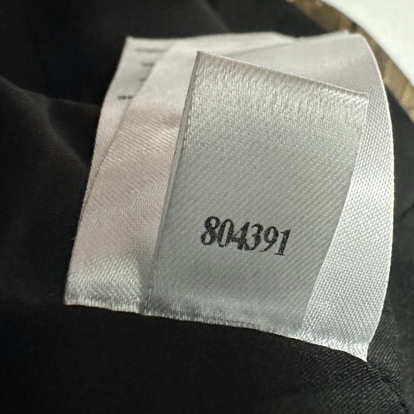 Chicos Metallic Floral Brocade Long Jacket Sz 3 Black Gold Evening Coat NWOT XL - Picture 11 of 15